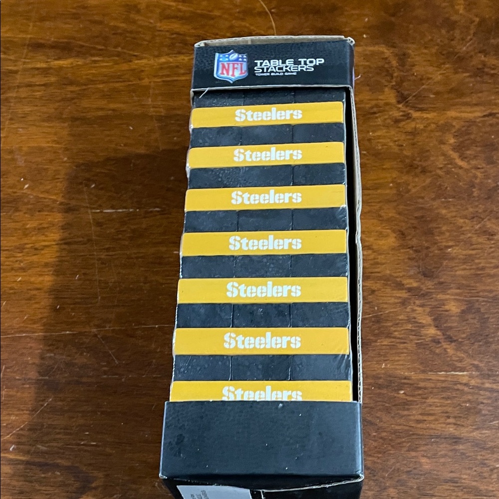 NFL Steelers Black and Yellow Stackers